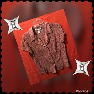 Printed Blouse•Rena Rowan•sz.12